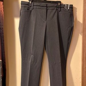 New York & Company Grey Superstretch pants. Size 18P.